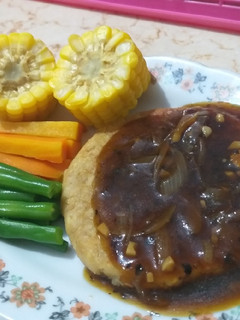 Foto resep Steak tempe saus lada hitam+step by step