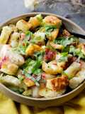 Halloumi aux nectarines