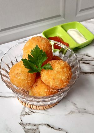 Foto resep Bitterballen Kentang (Isi Keju Lumer)