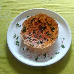 A picture of Karari roti.