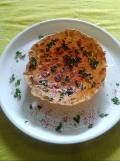 A picture of Karari roti.