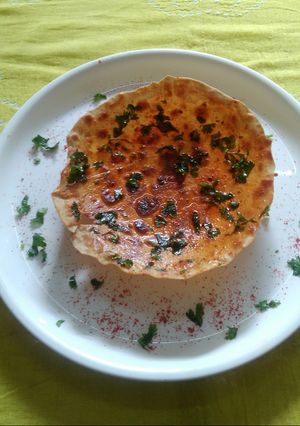 A picture of Karari roti.