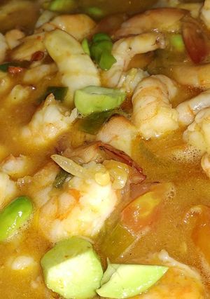 Foto resep Udang Pete Masak Pedas