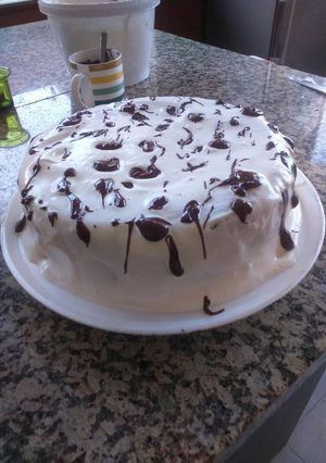 Una foto de Torta tres leches con chips de chocolate
