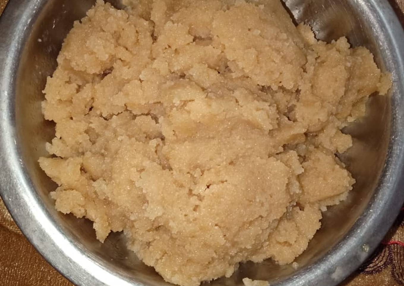 Wheat flour halwa