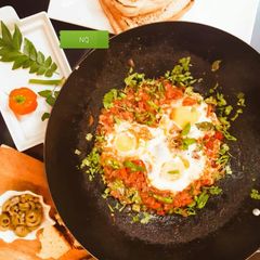 A picture of Shakshuka.