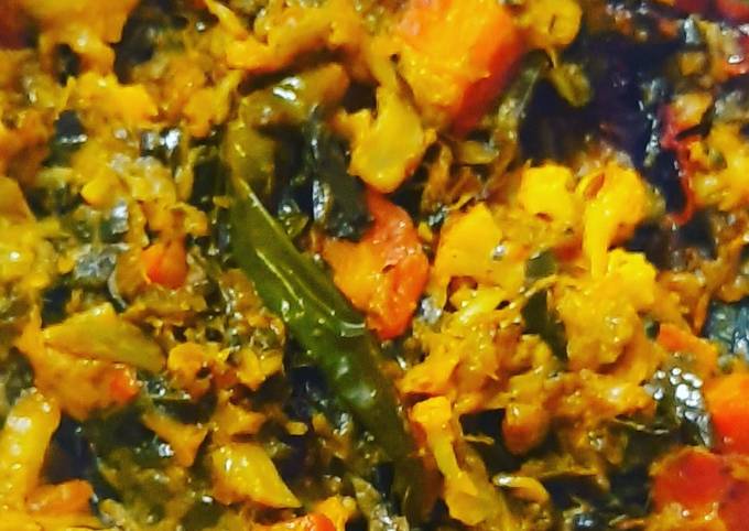 Cabbage curry