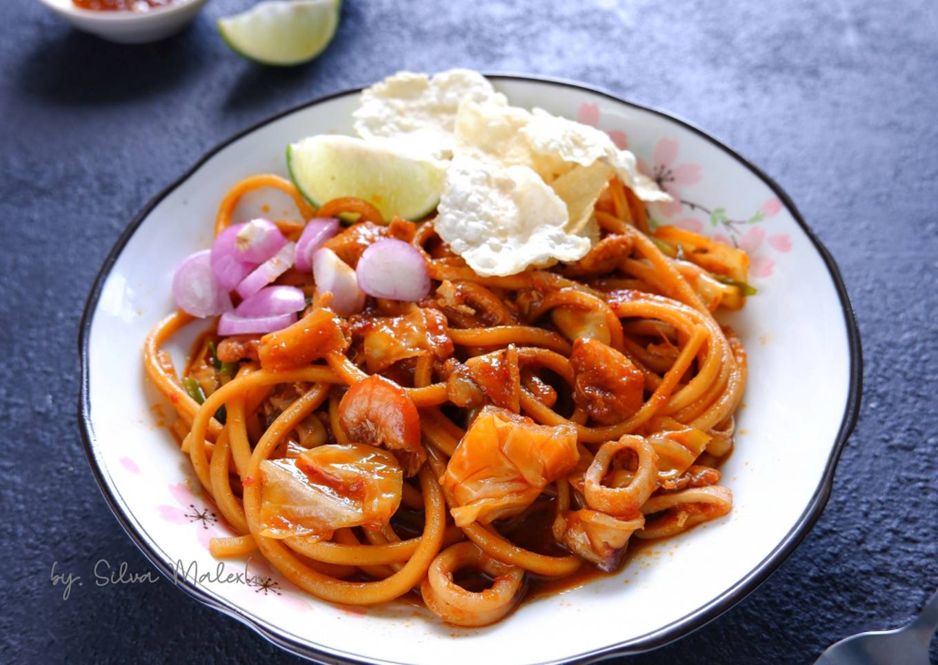 Mie Aceh Udang Cumi