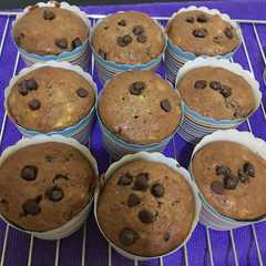 Muffin pisang coklat রেসিপির প্রধান ছবি