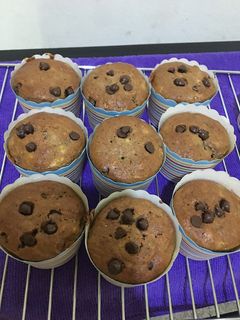 Foto resep Muffin pisang coklat