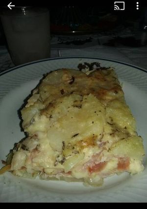Una foto de Tortilla rellena....Rosita