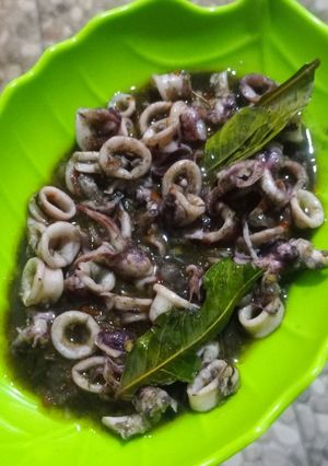 Foto resep 28. Cumi masak hitam