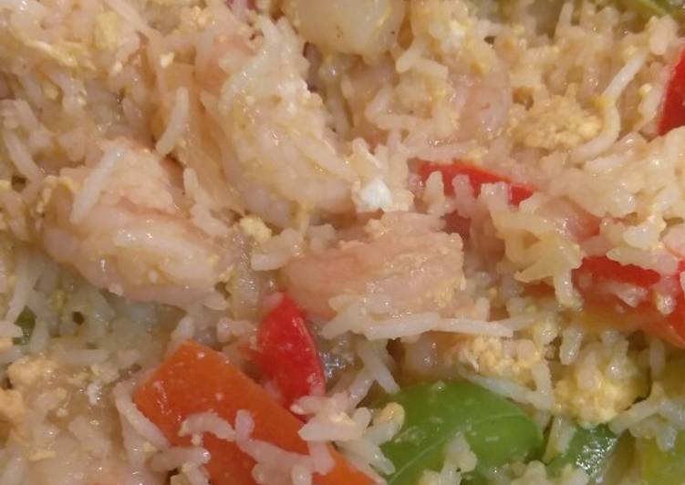 Recipe of Quick Shrimp Fried Rice