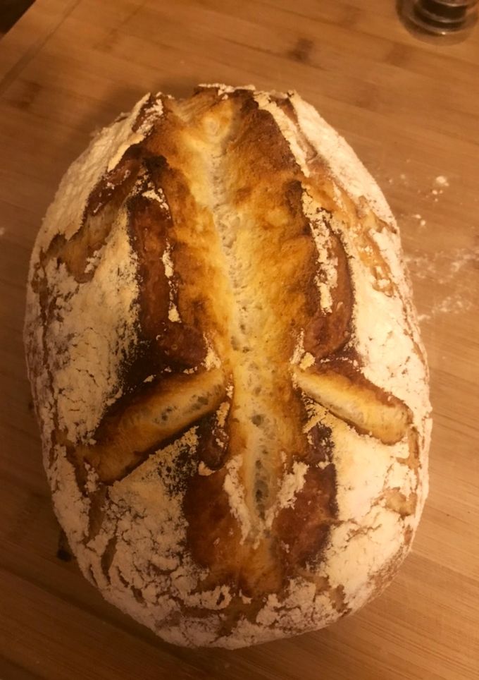Weißbrot mit Joghurt aus dem Römertopf Rezepthauptbild