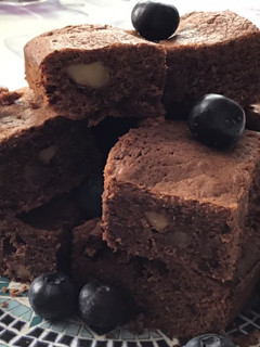 Una foto de Brownies de nueces