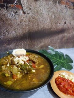 Foto resep Rawon Ekonomis Praktis Bumbu Instan