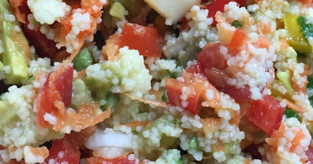 Ensalada de couscous Receta de Elena Cookpad