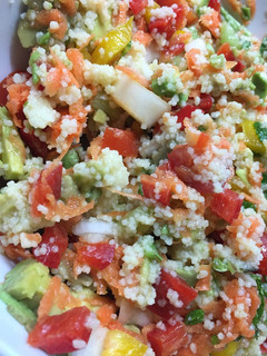 Una foto de Ensalada de couscous