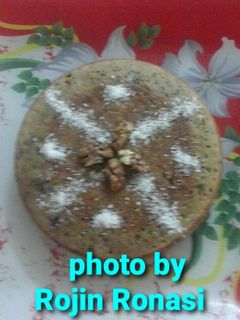 عکسی از دستور کیک کشمش و گردو