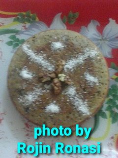 عکسی از دستور کیک کشمش و گردو