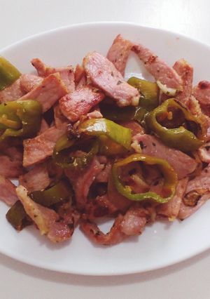 A picture of Pork Loin Stir Fry.