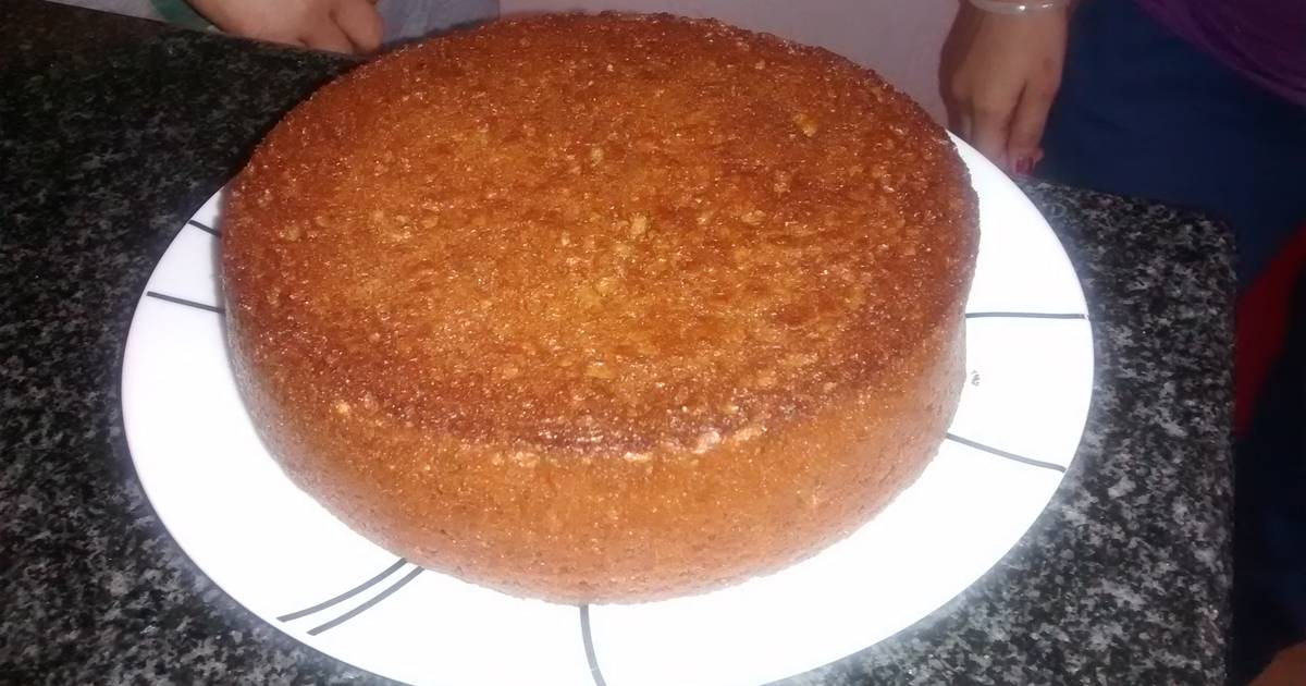 Eggless Carrot Cake Recipe by Roopashiva - Cookpad