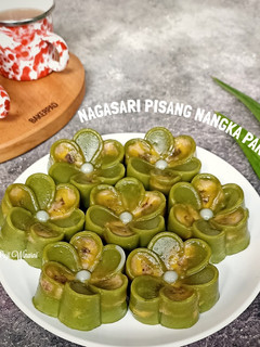 Foto resep Nagasari pisang nangka pandan