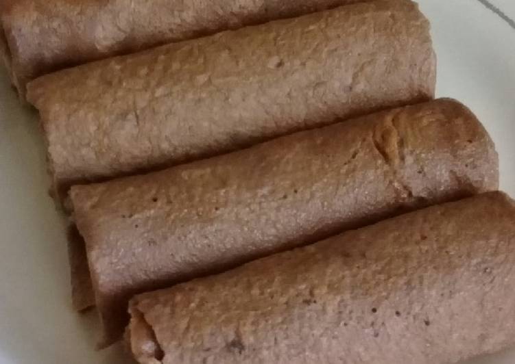 Resep Dadar Gulung Coklat Keju DEBM yang Lezat