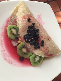 Una foto de Creps de avena!
