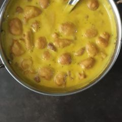 Besan pakore kadhi A picture of Besan pakore kadhi.