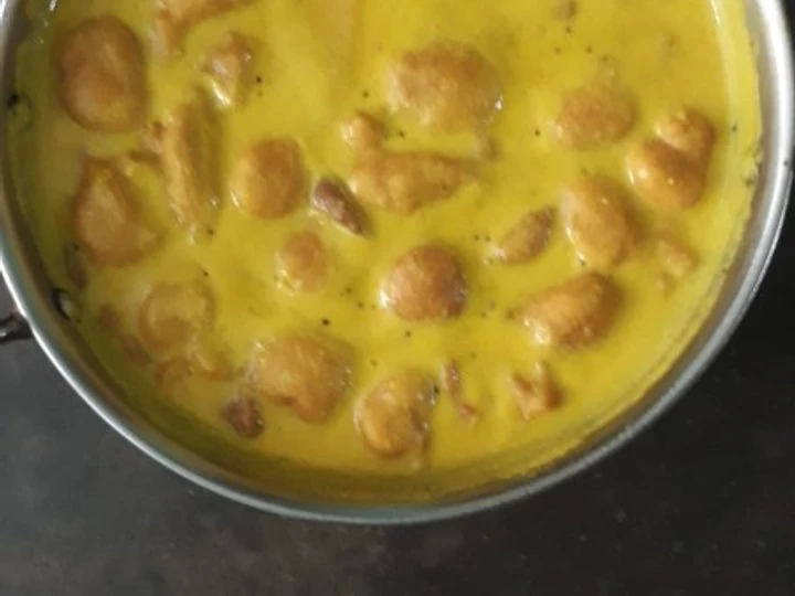 Recipe Besan pakore kadhi which Delicious