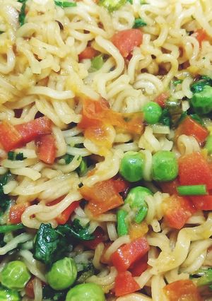A picture of Vegetable Maggi.
