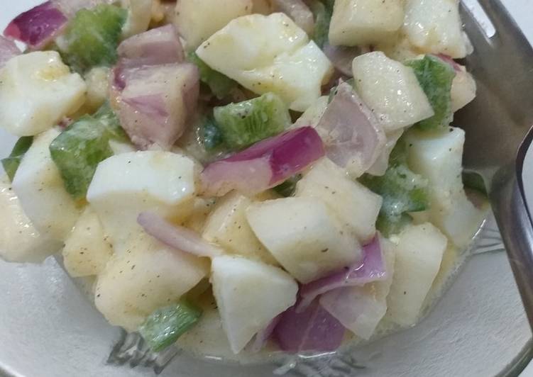 Recipe of Appetizing Healthy Egg Salad