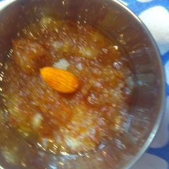 A picture of Allu ka Halwa.