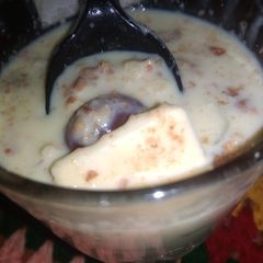 Biscuit pudding A picture of Biscuit pudding.