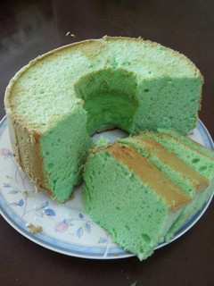 Foto resep Chiffon cake pandan