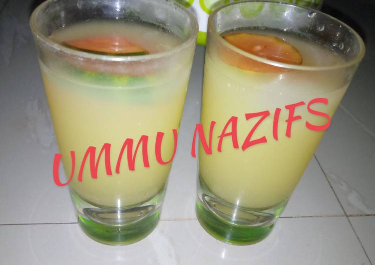 Recipe of Ultimate Ginger and cucumber juice