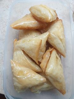 صورة لوصفة بقلاوه بدون حشو