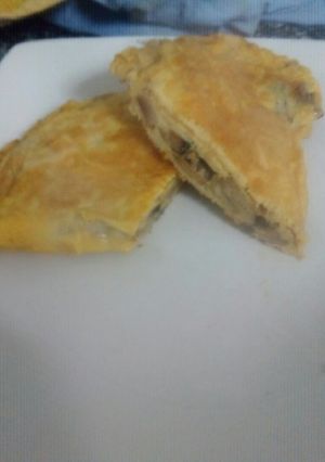 Una foto de Tortilla de champiñones