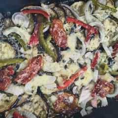 Una foto de Berenjenas gratinadas 🍆🍆