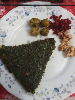 عکسی از دستور کوکوسبزی متفاوت و خوشمزه