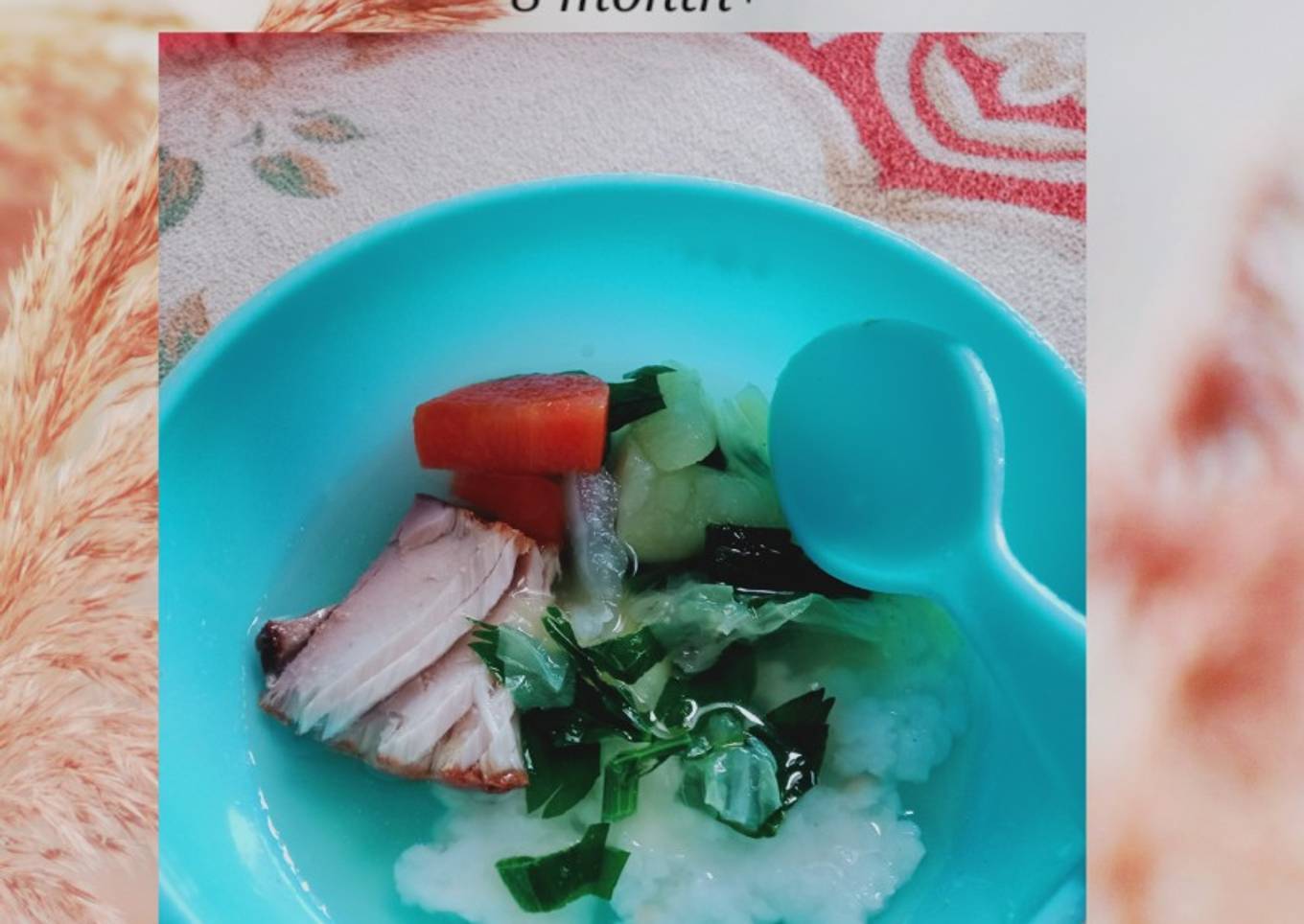 MPASI sayur bening ikan goreng