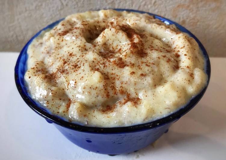 Crema de banana light y saludable sin azúcar. Receta original de Geri