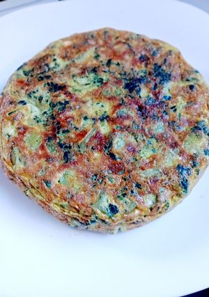 Foto di Tortilla di Patate e Borragine