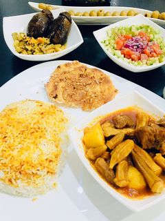 عکسی از دستور خورشت بامیه