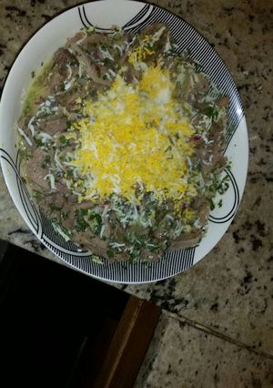 Una foto de Lengua a la vinagreta