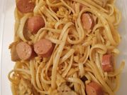 Una foto de cerdo al curry