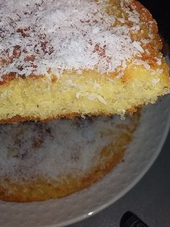 صورة لوصفة بسبوسة في المقلاة سريعة التحضير