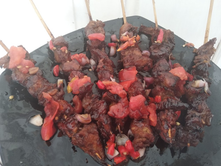 Anti Ribet, Membuat Sate daging sapi Wajib Dicoba