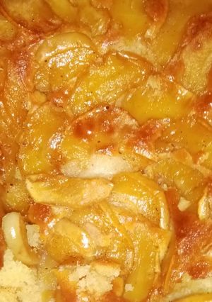 صورة لوصفة كيكة التفاح 🍎